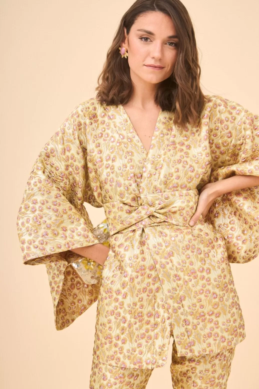 Coosy KIMONO MARIETTA DORADO