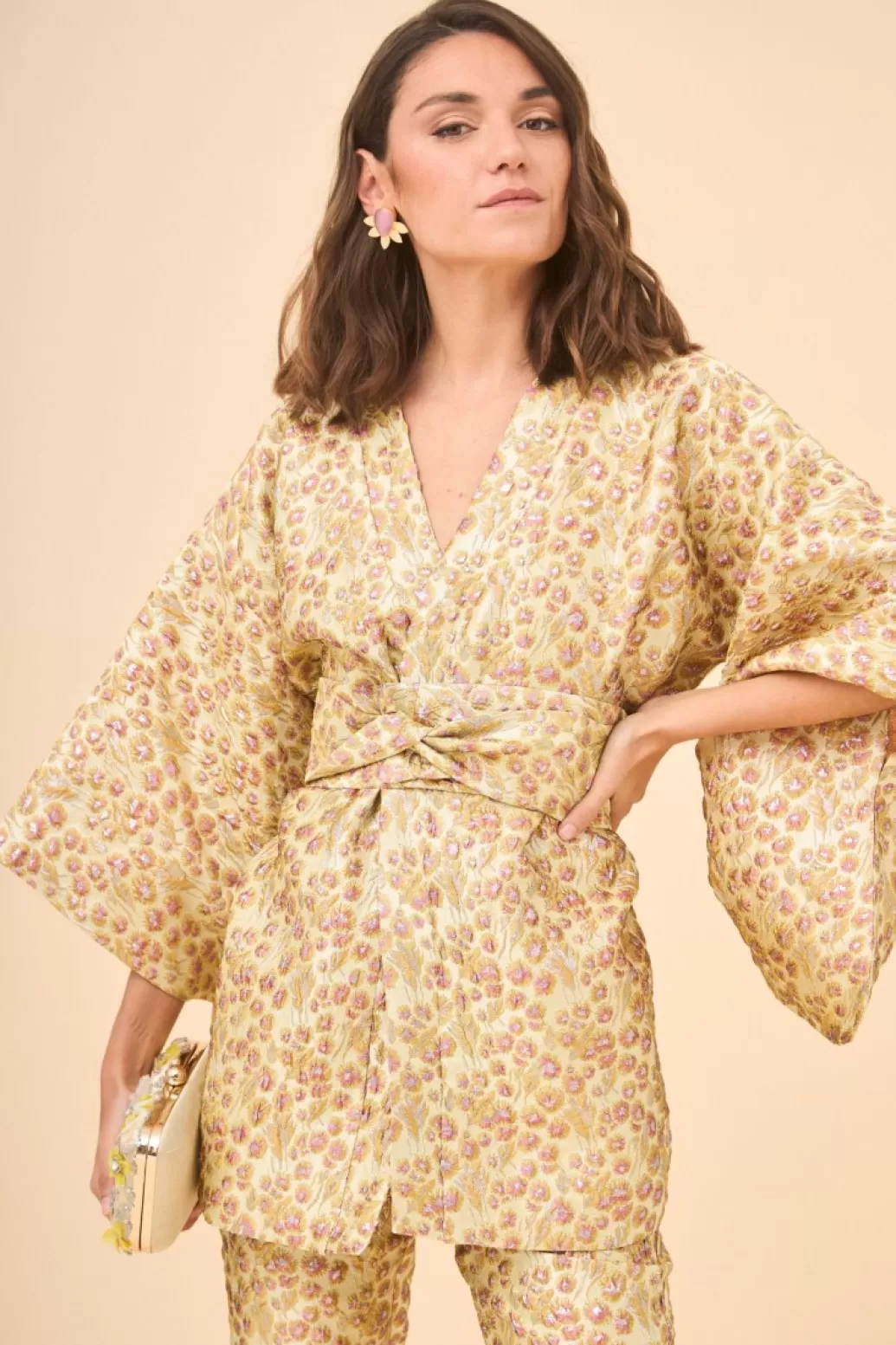 Coosy KIMONO MARIETTA DORADO