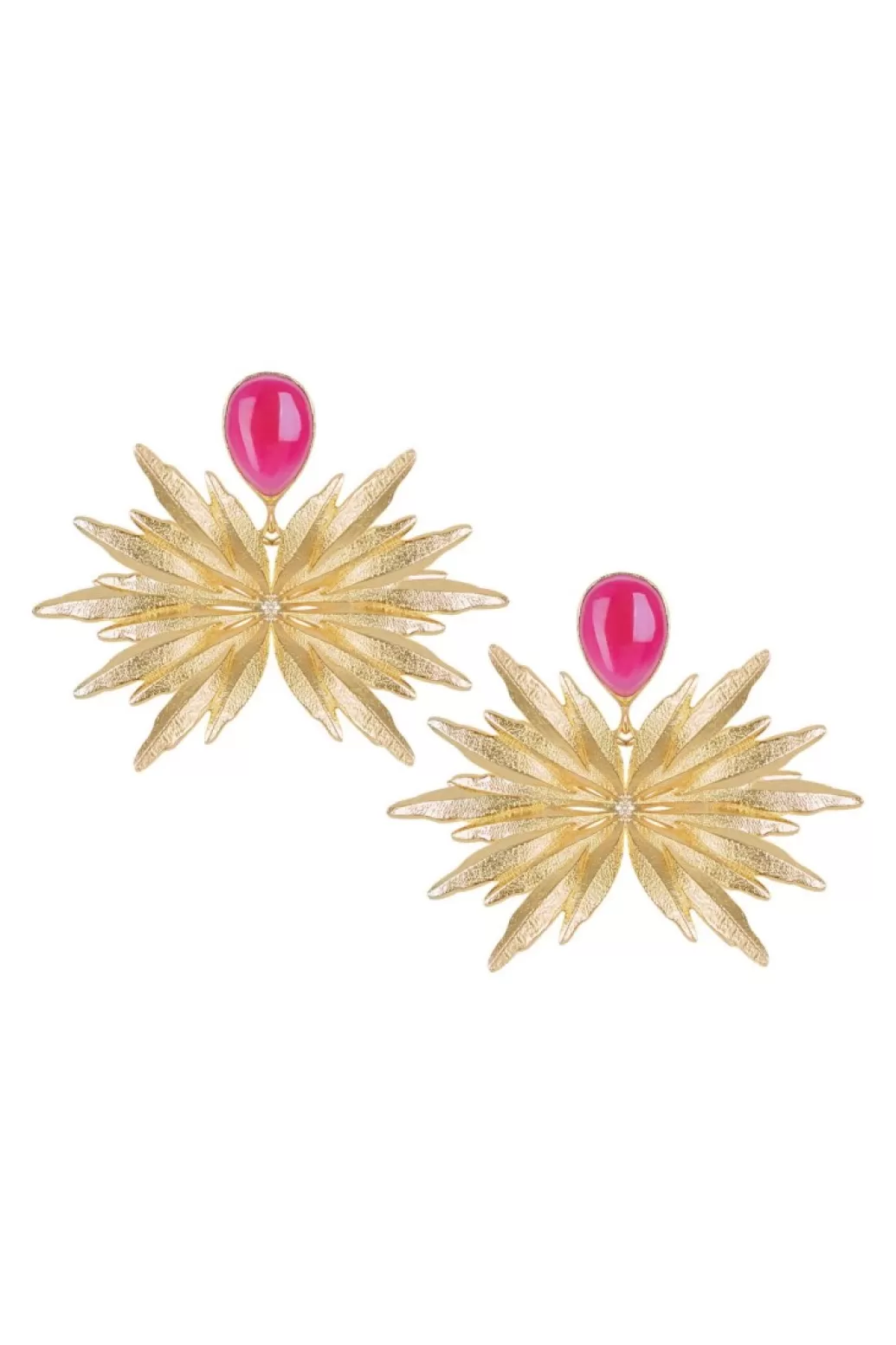 Coosy PENDIENTES CAROL FUCSIA