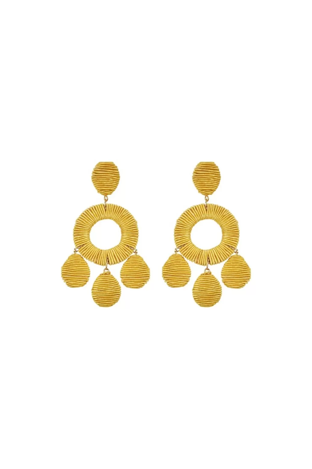 Coosy PENDIENTES SIMIONAAMARILLO