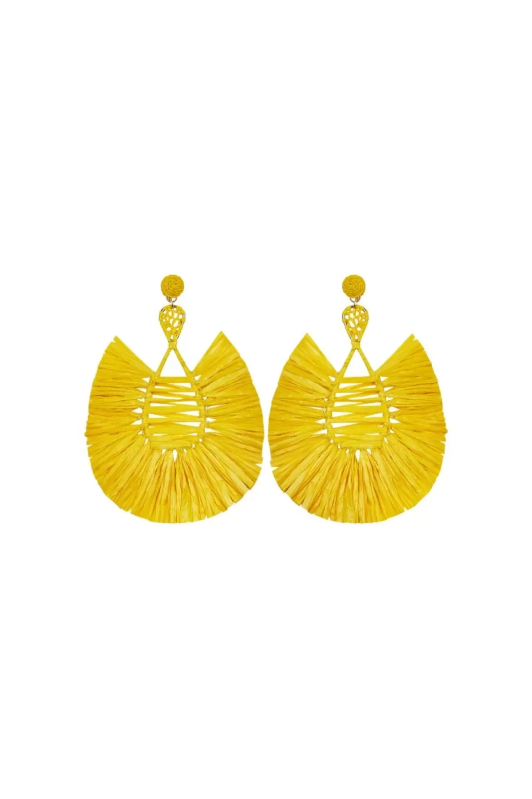 Coosy PENDIENTES TIRSAAMARILLO