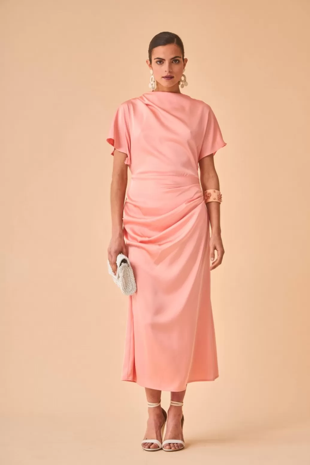 Coosy VESTIDO ELBA SALMON