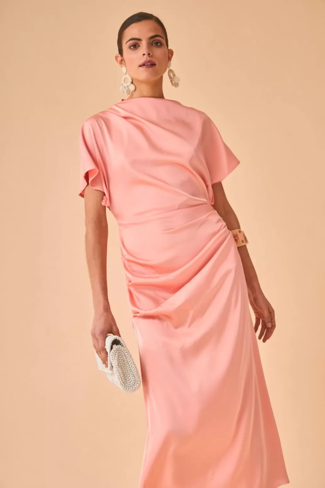 Coosy VESTIDO ELBA SALMON