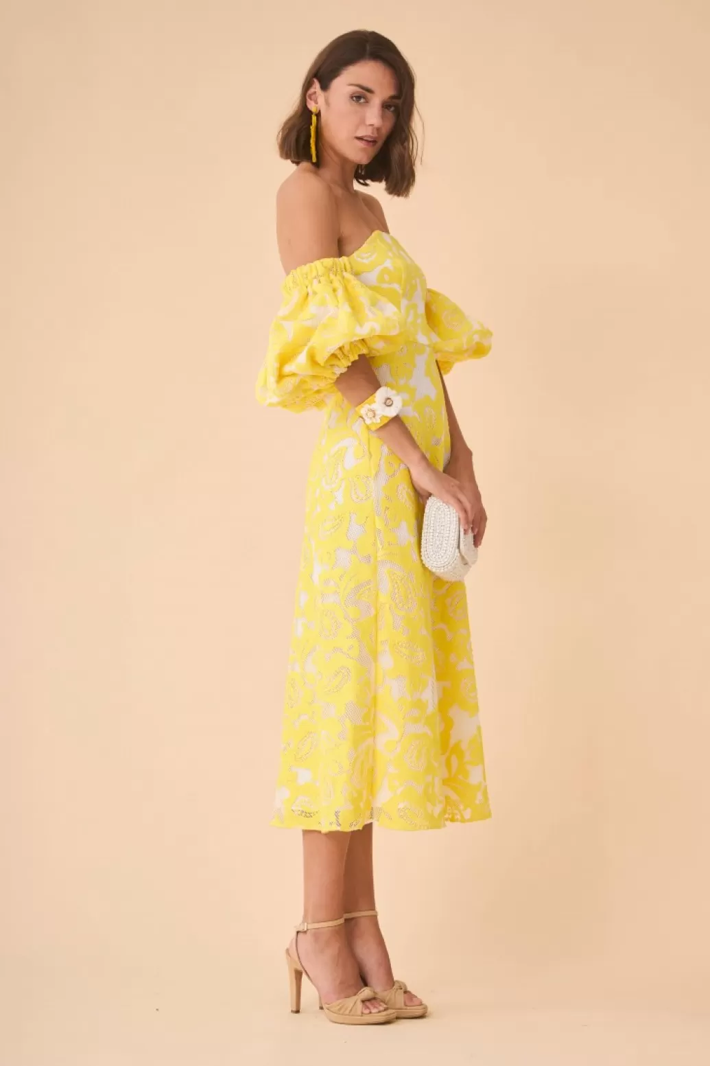 Coosy VESTIDO LEMONAMARILLO